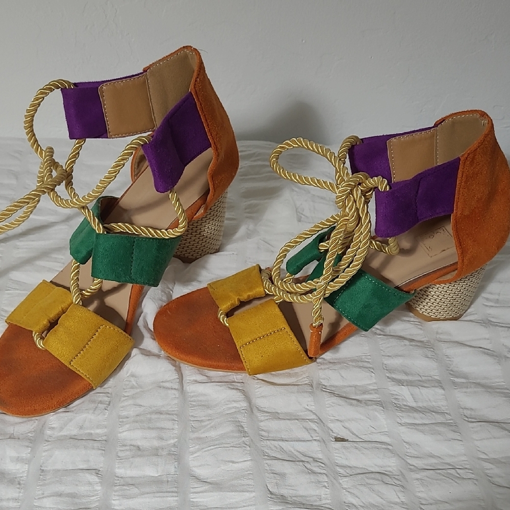 Mardi Gras Heels